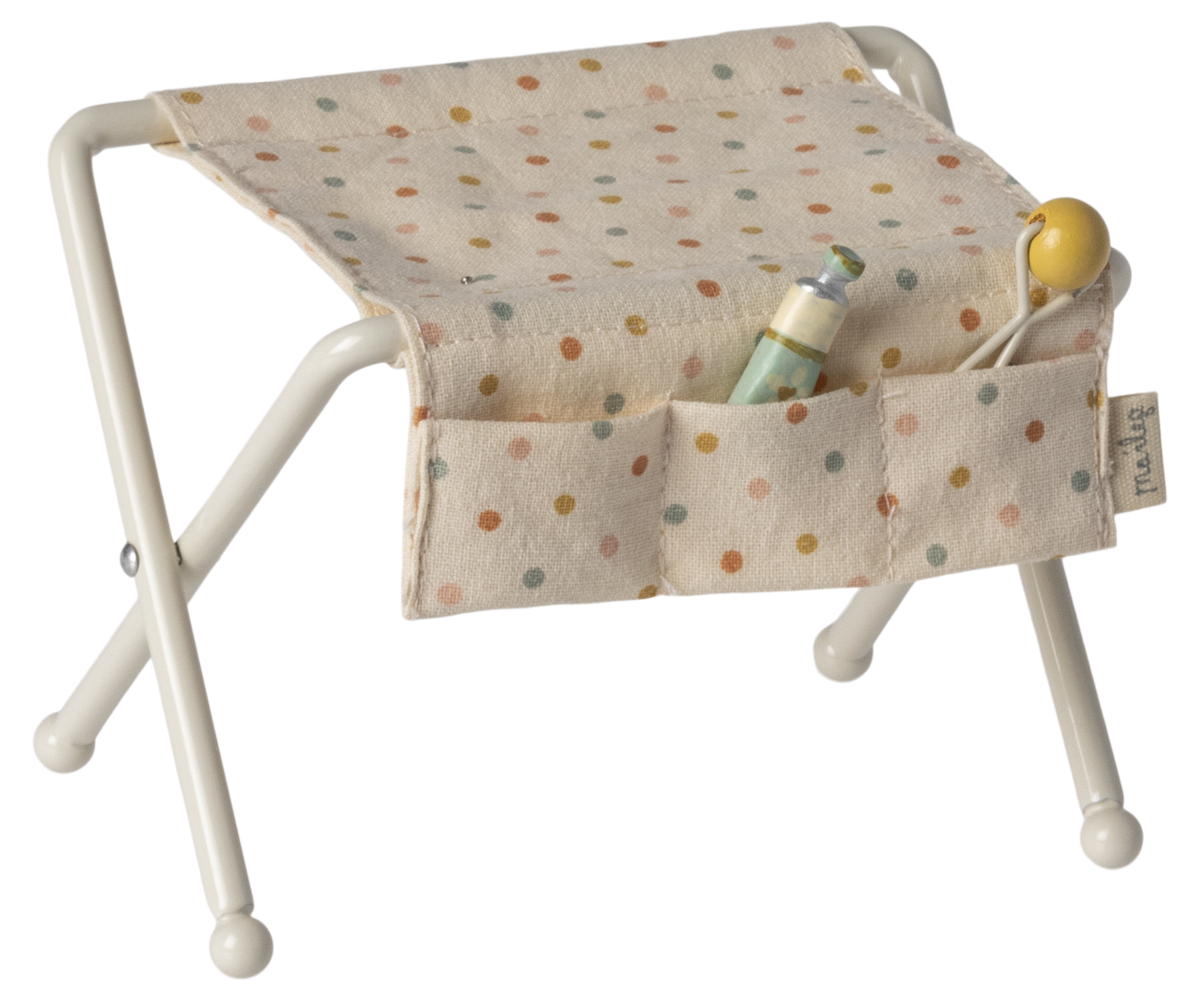 Wickeltisch, Babymaus - Weiß