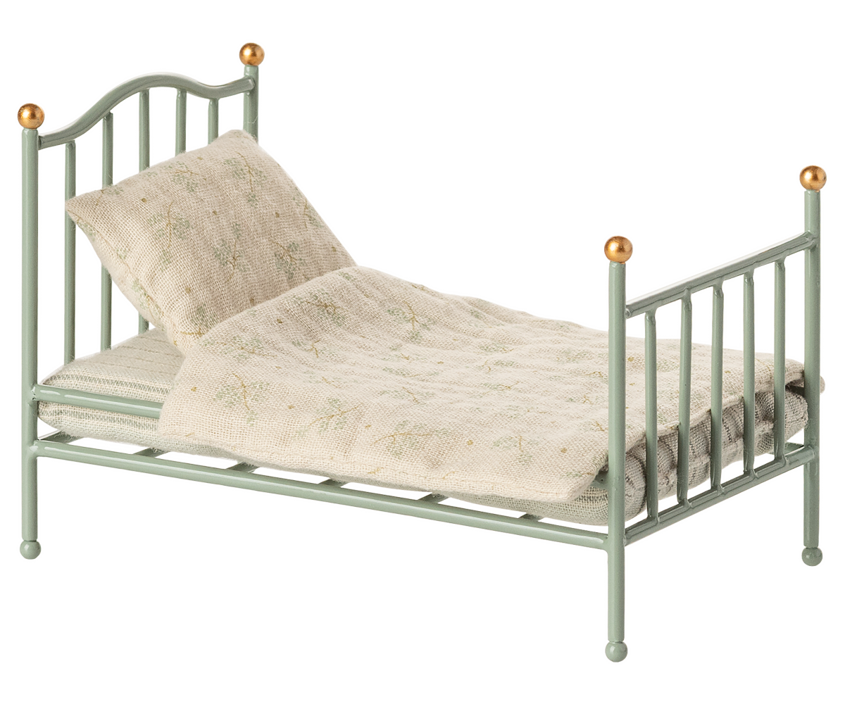 Vintage Einzelbett, Maus - Mint
